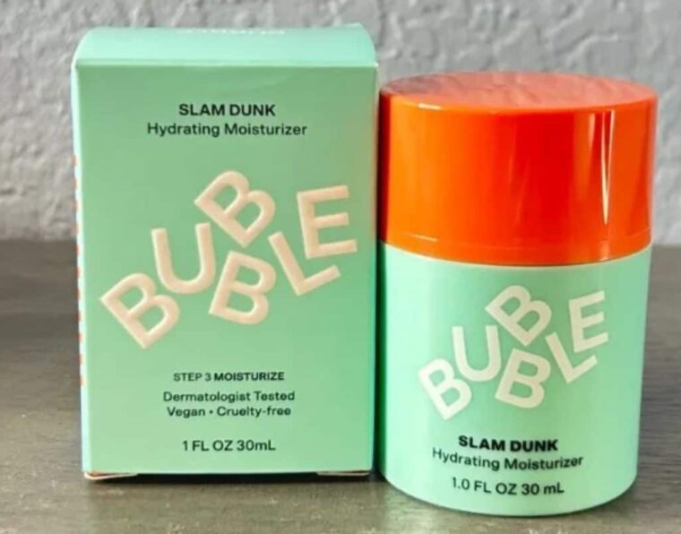 Bubble Slam Dunk Moisturizer Review