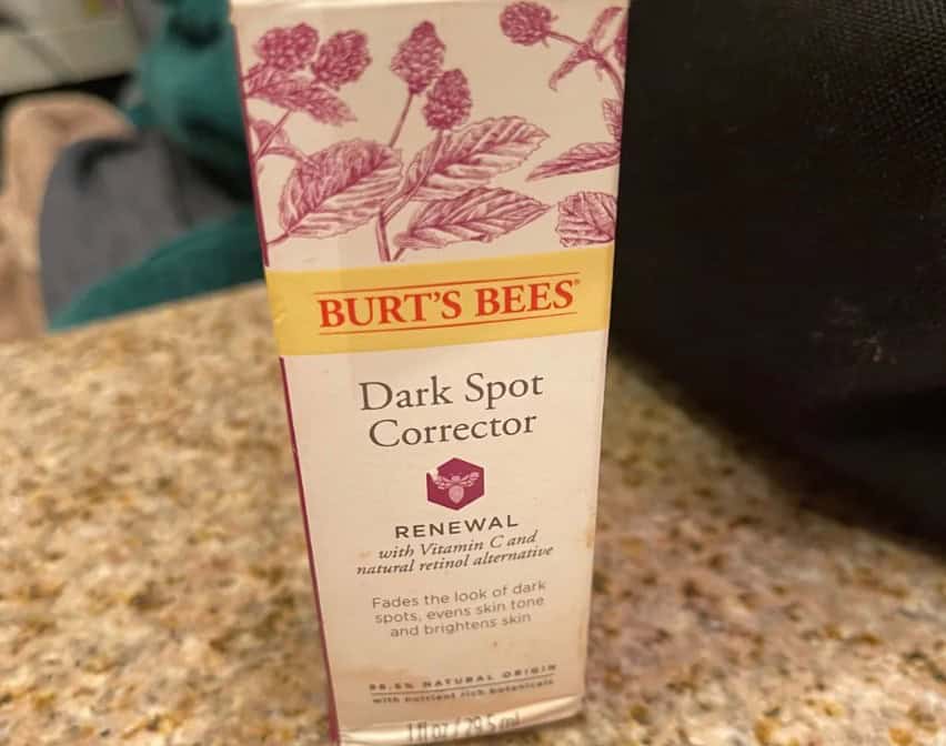 Burt's Bees Dark Spot Corrector Review